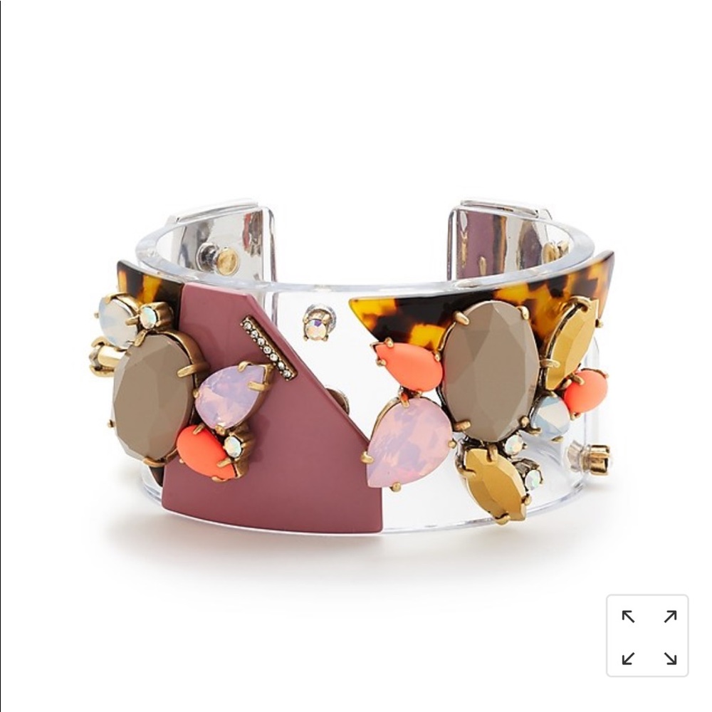New Authentic J Crew Techtonic Cuff Bracelet - image 1